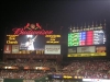 Eric Church on big screen at Busch Stadium